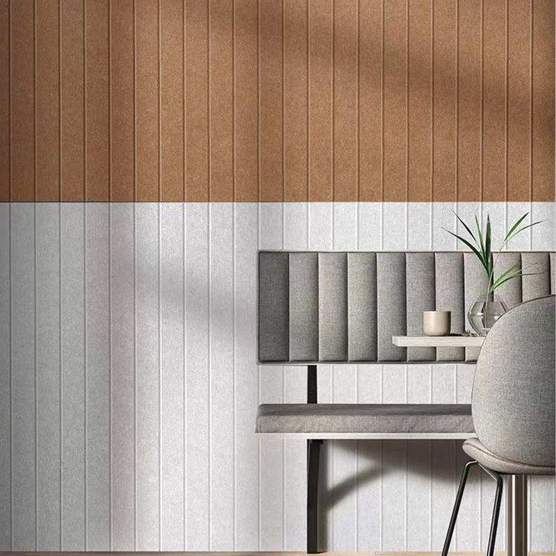 Recycled ECO Material 100% Pet Felt Polyester Fiber Acoustic Panel Mute Flame Resistant Wall Acoustic Panel Sheet Manufacture