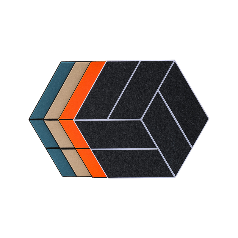 Customizable Grooved Polyester Fiber Sound-absorbing Panel