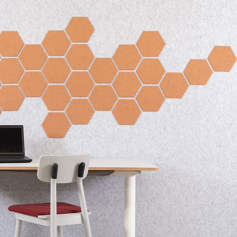 Customizable Grooved Polyester Fiber Sound-absorbing Panel Customizable Grooved Polyester Fiber Sound-absorbing Panel