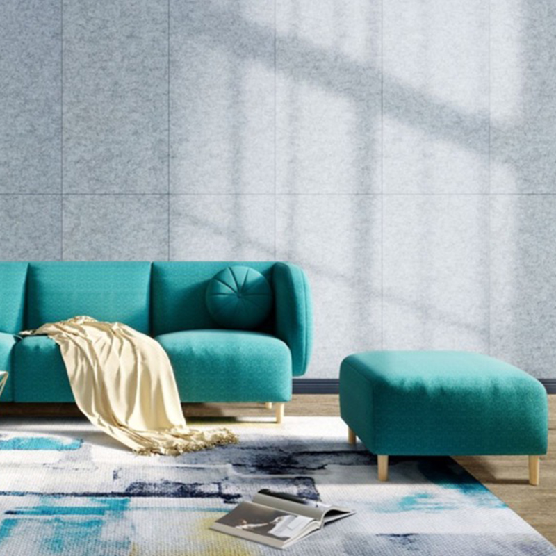 Customizable Grooved Polyester Fiber Sound-absorbing Panel