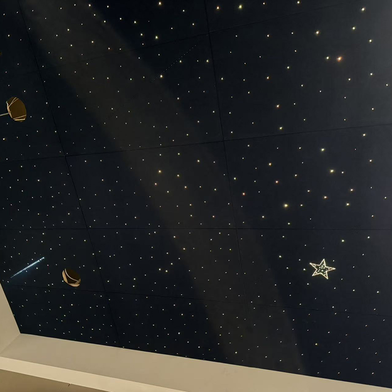 Hotel Application Acoustic Ceiling Home Use Starry Sky Acoustic Panel Ceiling for Children's Bedroom Hotel Application Acoustic Ceiling Home Use Starry Sky Acoustic Panel Ceiling for Children's Bedroom