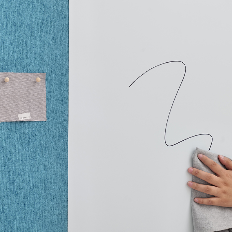 White Writing Acoustic Board for Office Meeting Room Fabric Wrapped with Magnetic Tempered Glass Noise Absorb with Writing White Writing Acoustic Board for Office Meeting Room Fabric Wrapped with Magnetic Tempered Glass Noise Absorb with Writing