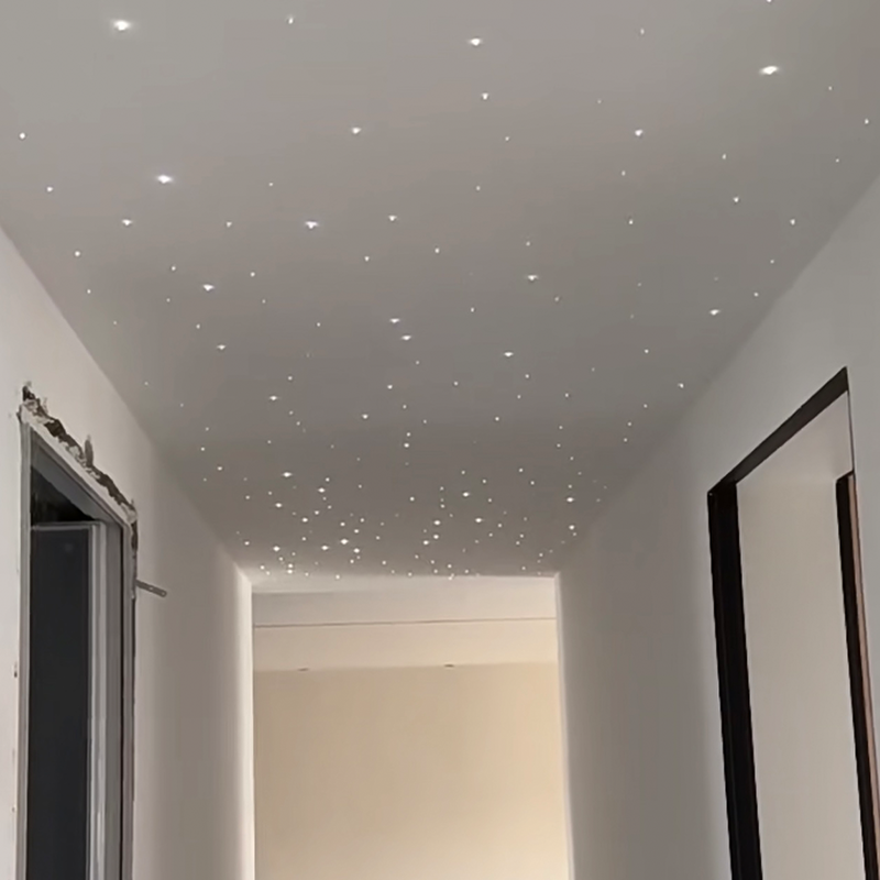 Modern Colorful Fiber Optic Acoustic Stretch Ceiling for Hotels Remote Control Ambient Star Light Ambient Star Light Heat Modern Colorful Fiber Optic Acoustic Stretch Ceiling for Hotels Remote Control Ambient Star Light Ambient Star Light Heat