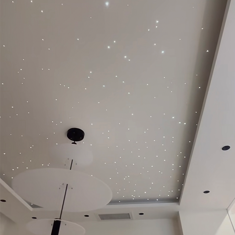 Modern Colorful Fiber Optic Acoustic Stretch Ceiling for Hotels Remote Control Ambient Star Light Ambient Star Light Heat Modern Colorful Fiber Optic Acoustic Stretch Ceiling for Hotels Remote Control Ambient Star Light Ambient Star Light Heat