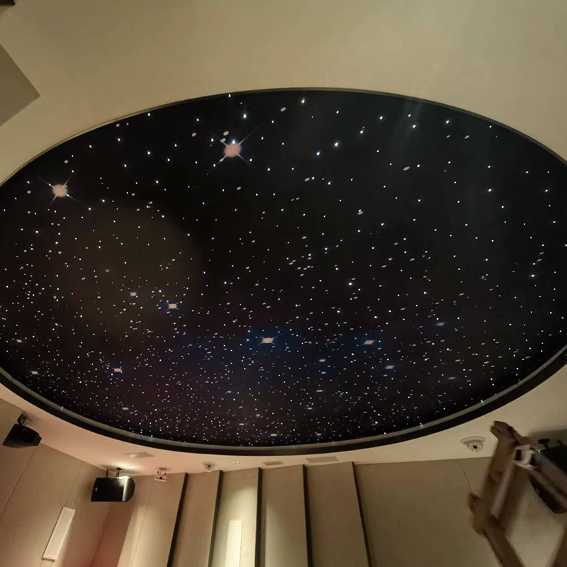 Modern Star Top Ceiling Light Bar for KTV Audio-Visual Room Optical Fiber Sky Star Decorative Projector Light Direct