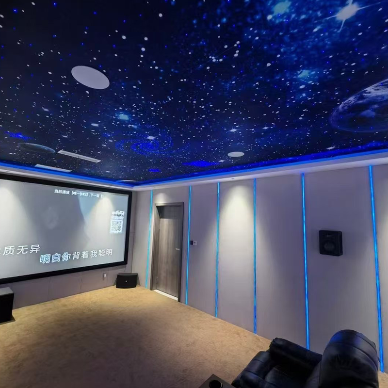 Modern Aesthetic Optical Fiber Ceiling for Bedroom Home Theater Starry Roof Projector Light 3D Model Design Acoustic Panels Modern Aesthetic Optical Fiber Ceiling for Bedroom Home Theater Starry Roof Projector Light 3D Model Design Acoustic Panels