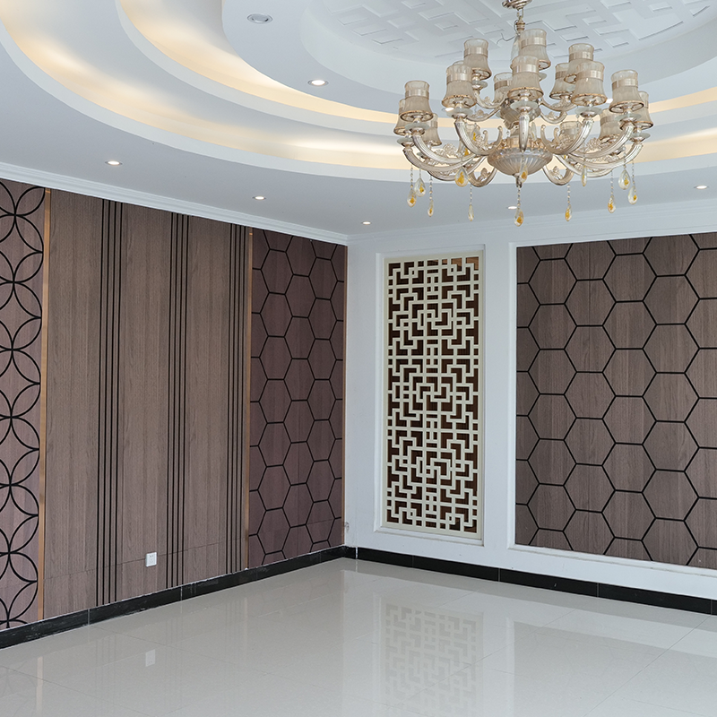  PVC & Polyester Fiber Acoustic Panels - Soundproof, Fireproof, Eco-friendly for Home/Office/Theater. High Density, Easy Installation, Decorative Sound Absorbing Panels