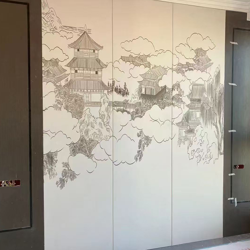 Modern Painted Acoustic Hard Upholstery Panels - HD, Sound-Absorbing, Customizable for Kindergartens/Living Rooms Modern Painted Acoustic Hard Upholstery Panels - HD, Sound-Absorbing, Customizable for Kindergartens/Living Rooms