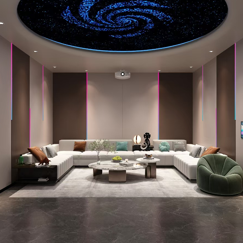 Customizable Home Theater - Modern, Sound-Absorbing, Factory Direct for Living Rooms/Bedrooms
